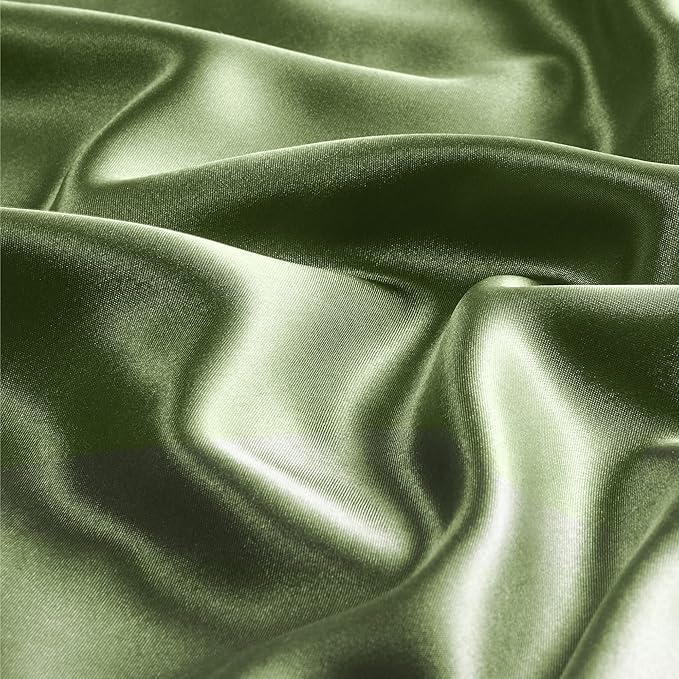 BEDELITE Satin Body Pillow Cover, Super Soft and Cooling Body Pillow Pillowcase - Image 3