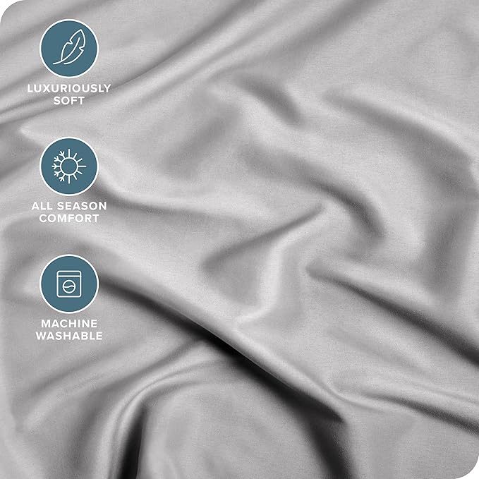 Bare Home Fitted Bottom Sheet Full XL Size - Image 2