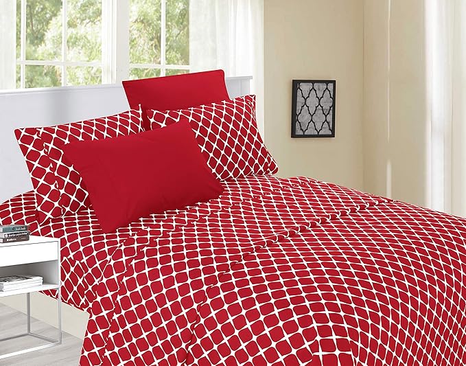 Elegant Comfort Luxury Softest and Coziest 6-Piece Bed Sheet Set, Wrinkle - Image 3
