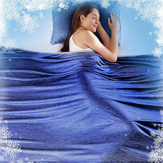 KMUSET Cooling Blanket Twin XL, Double Sided Summer Cooling Blankets by COZYBLANKETHappyHomeLife