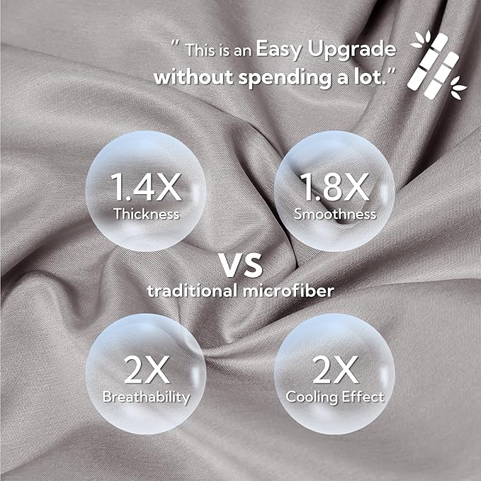 MR&HM Pillow Cases Standard Size, Cooling Pillow Case - Image 3