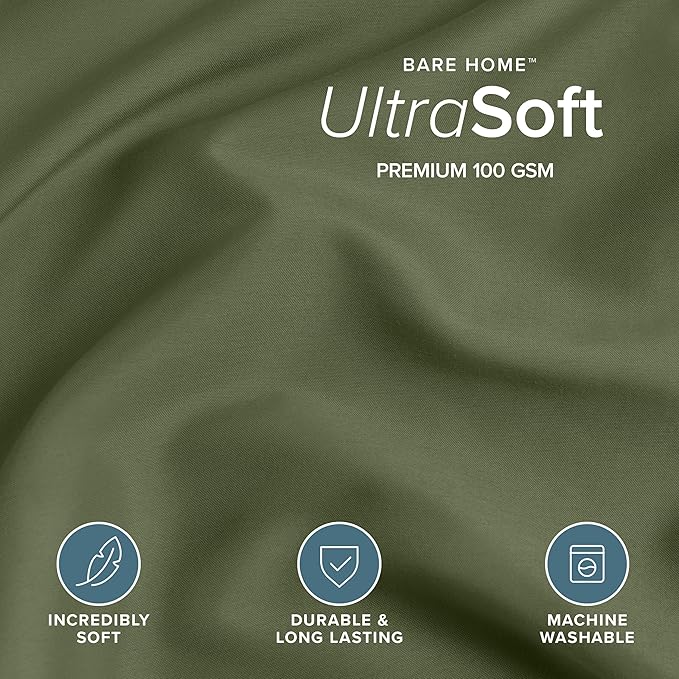 Bare Home Bedding Duvet Cover California King Size - Image 2