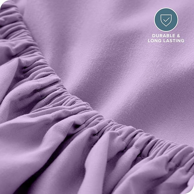 Bare Home Fitted Bottom Sheet Queen Size - Image 5