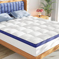 BEDELITE King Mattress Topper 3 Inch Thick Mattress Pad, Plush Pillow Top Bed by BEDELITE
