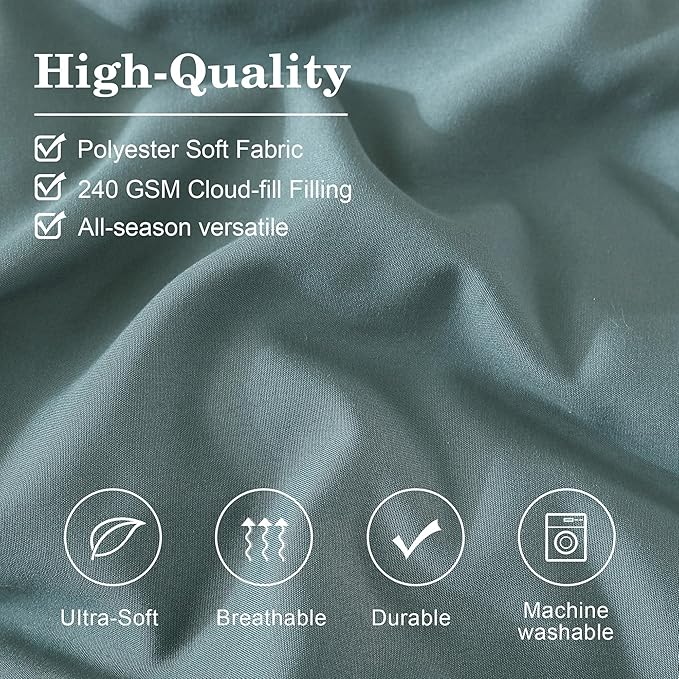 Monbix Queen Comforter Set - Image 7