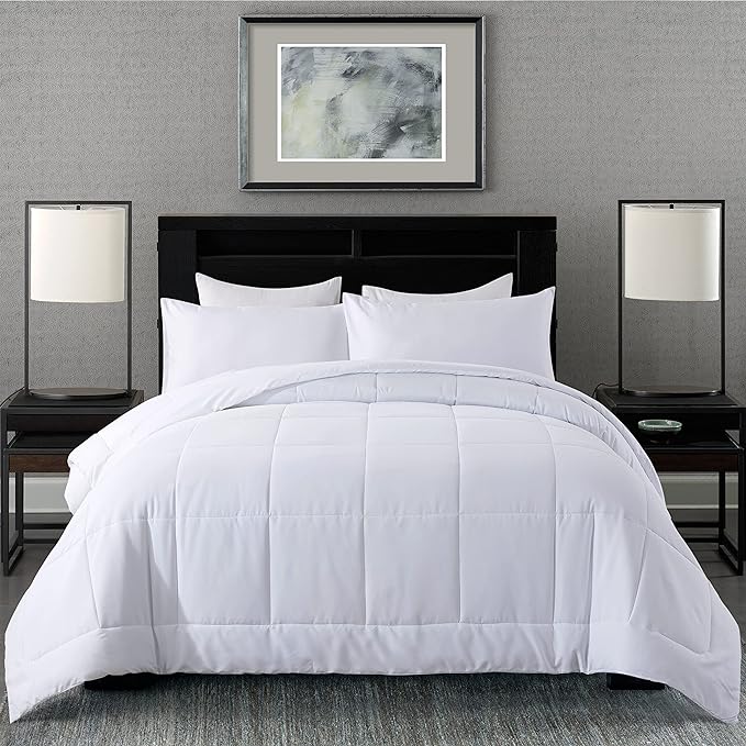 DOWNCOOL King Size Comforter Set -All Season Bedding Comforters Sets by DOWNCOOL