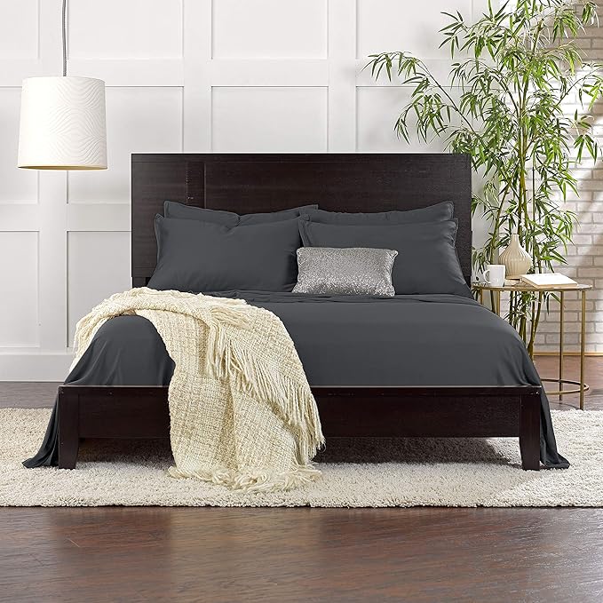 Pure Bamboo California King Sheets, Genuine 100% Organic Viscose Derived from - Image 7
