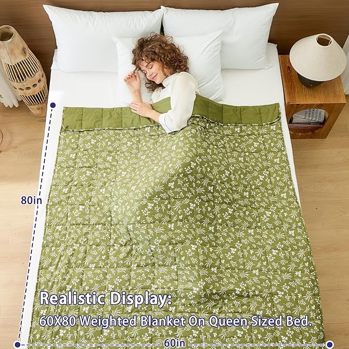 25 lbs weighted blanket Queen Size - Image 2