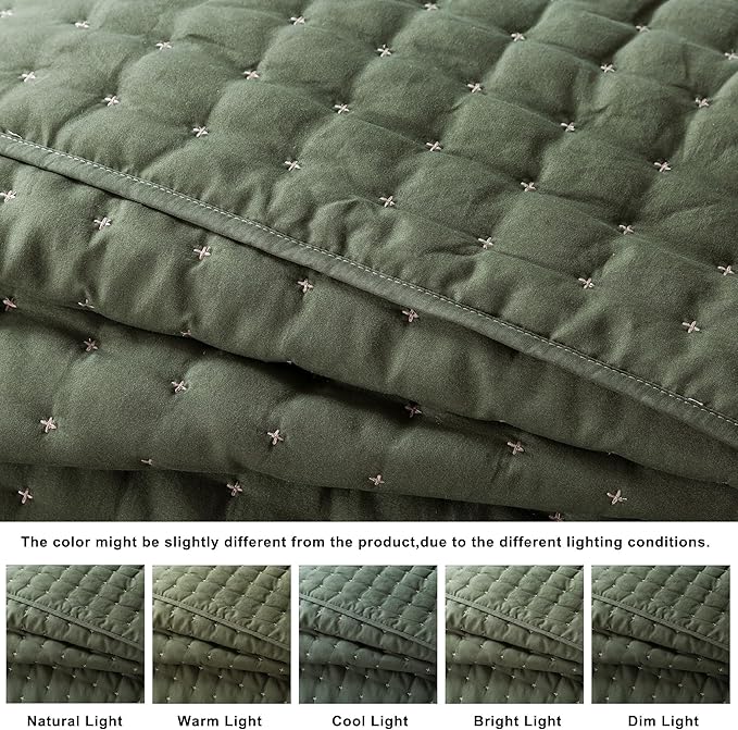 WDCOZY King Size Quilt Bedding Sets - Image 2