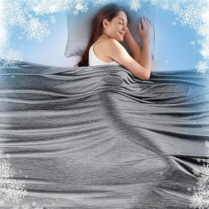 KMUSET Cooling Blanket Queen Size, Double Sided Summer Cooling Blankets by COZYBLANKETHappyHomeLife