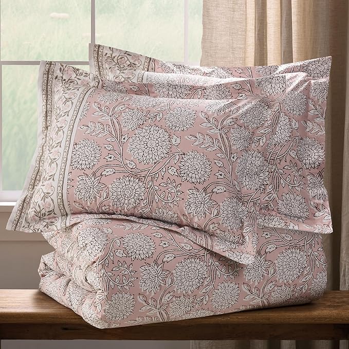 Levtex Home Adare Blush Reversible Twin/Twin XL Comforter Set - Image 3