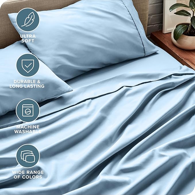 Bare Home Split King Sheet Set - Image 5