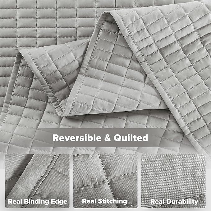 Comfort Spaces - CS14-0060 Kienna Quilt Coverlet Bedspread Ultra Soft - Image 6