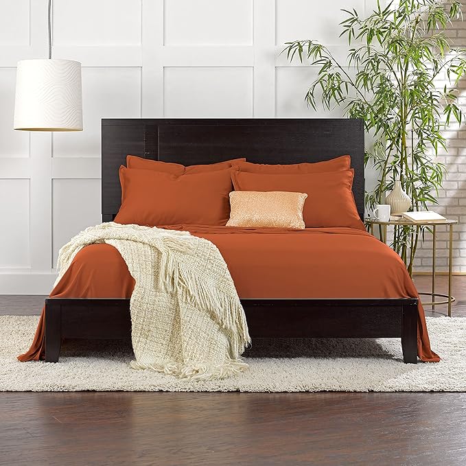 Pure Bamboo King Sheets, Genuine 100% Organic Viscose Derived from Bamboo Bed - Image 7