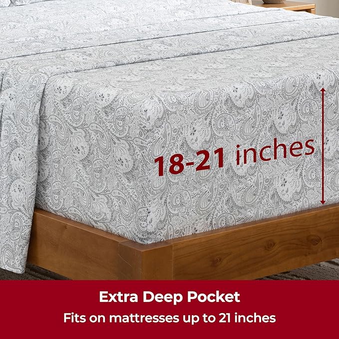 Mellanni Extra Deep Queen Sheets - Image 6