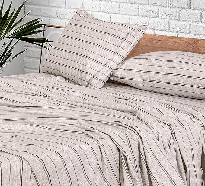 RUVANTI 100% Cotton Sheets – Twin XL Size Percale Bedding, Cooling & Breathable - Image 7
