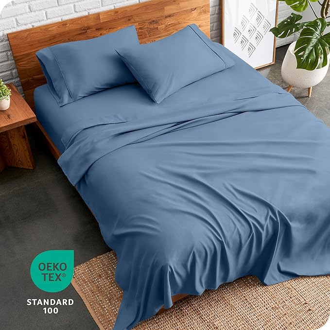 Bare Home Split Head Flex King Sheet Set - Image 8