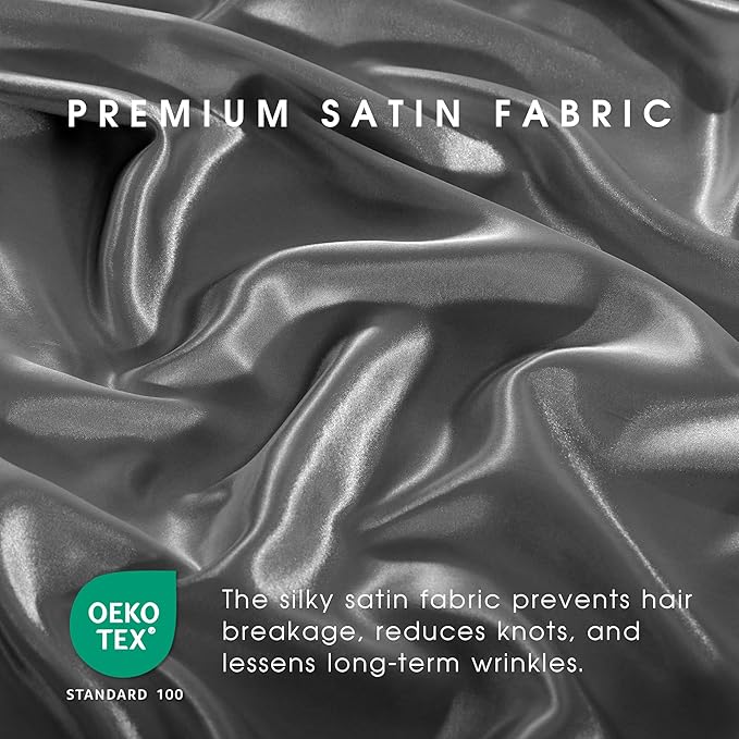 FreshCulture Satin Sheets King Size - Image 5