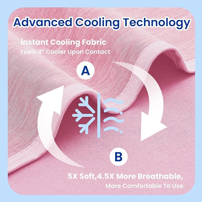 TOPCEE Cooling Blanketfor Night Sweats Absorbs Heat to Keep Adults, Children - Image 5