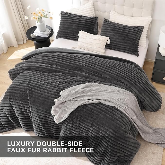 Smoofy Fluffy Twin Comforter Sets 2 Pieces - Image 4
