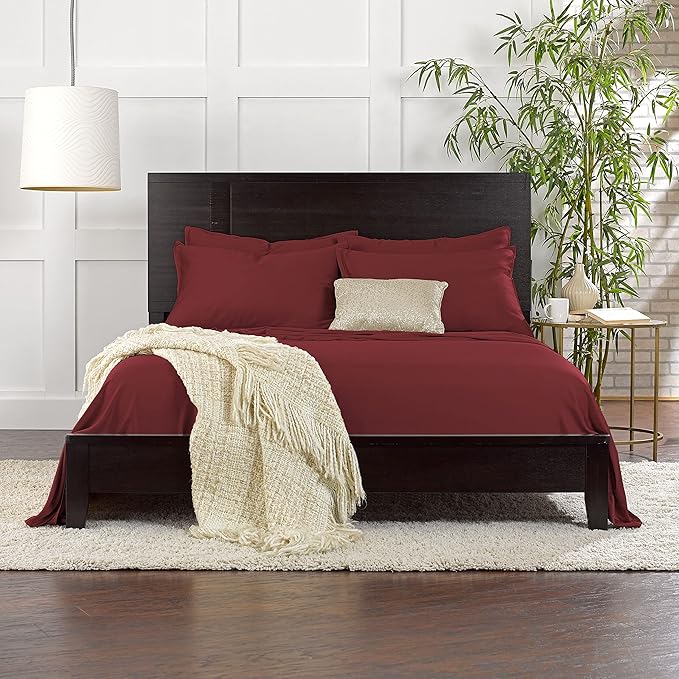 Queen Pillowcases by Pure Bamboo, Genuine 100% Organic Viscose Derived from - Image 6