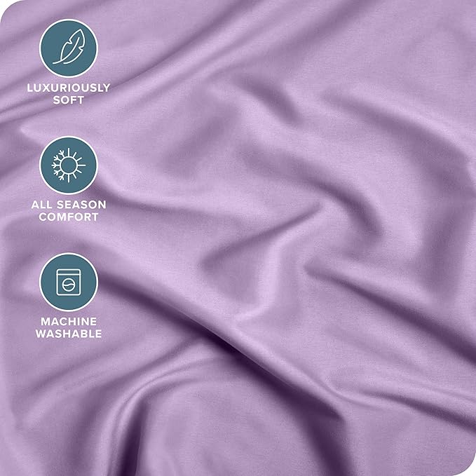 Bare Home Fitted Bottom Sheet Queen Size - Image 2