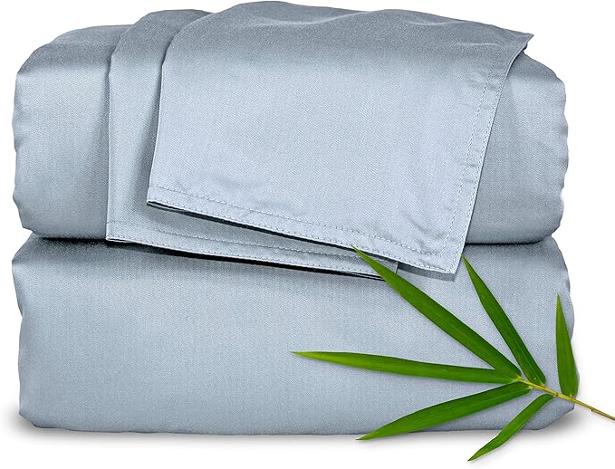 Pure Bamboo King Sheets, Genuine 100% Organic Viscose Derived from Bamboo Bed by PureBamboo