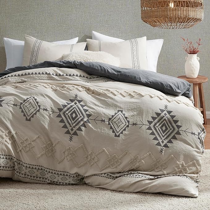 Oli Anderson Boho Duvet Cover Set King Size, Durable and Super Soft Duvet Covers by OliAnderson
