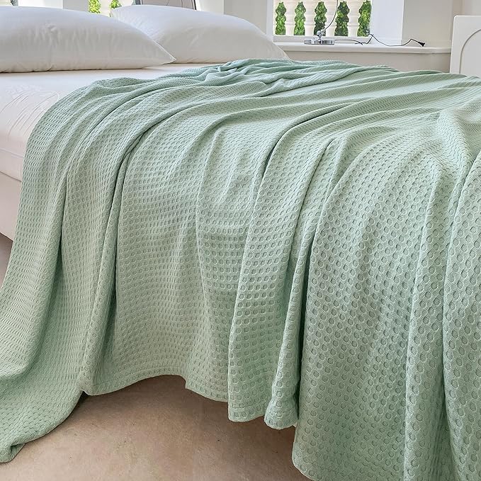 AmyHomie Cooling Blanket Queen Size, 100% Rayon Derived from Bamboo, Cool - Image 7
