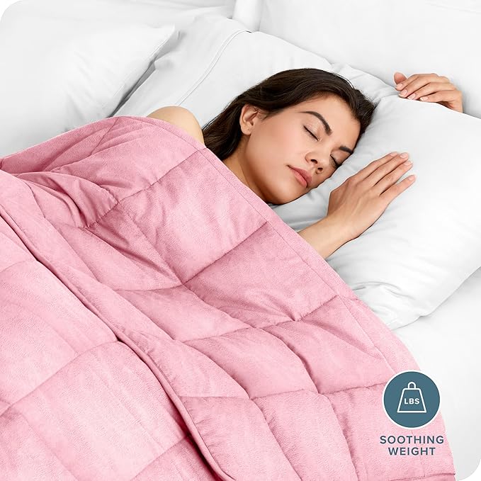 Bare Home Weighted Blanket Twin or Full Size 7lb - Image 2