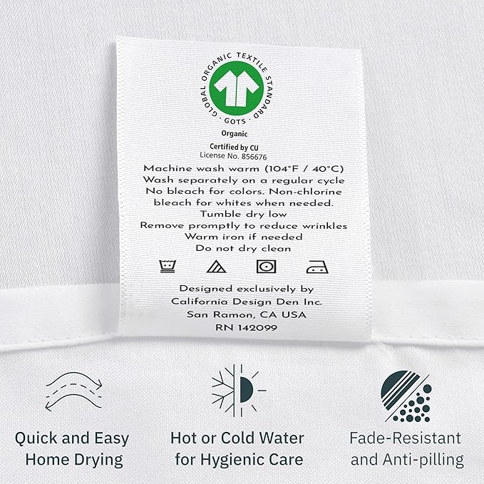 California Design Den Full Size Bed Sheets Set - Image 7