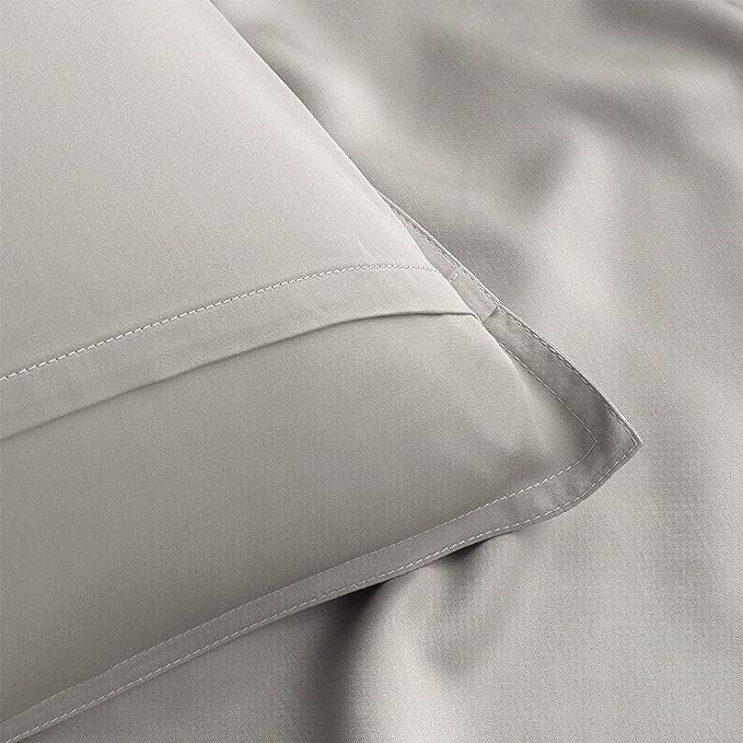 Pure Bamboo King Sheets, Genuine 100% Organic Viscose Derived from Bamboo Bed - Image 6