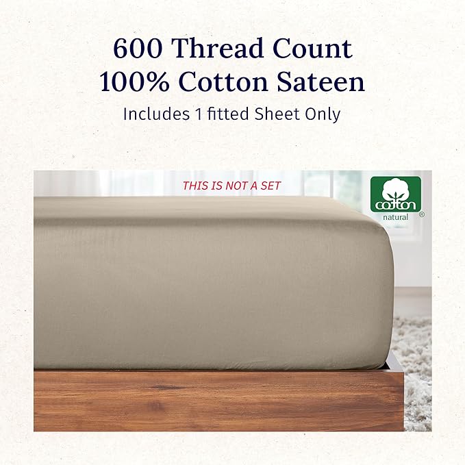 California Design Den Full Size Fitted Sheet Only - Image 4