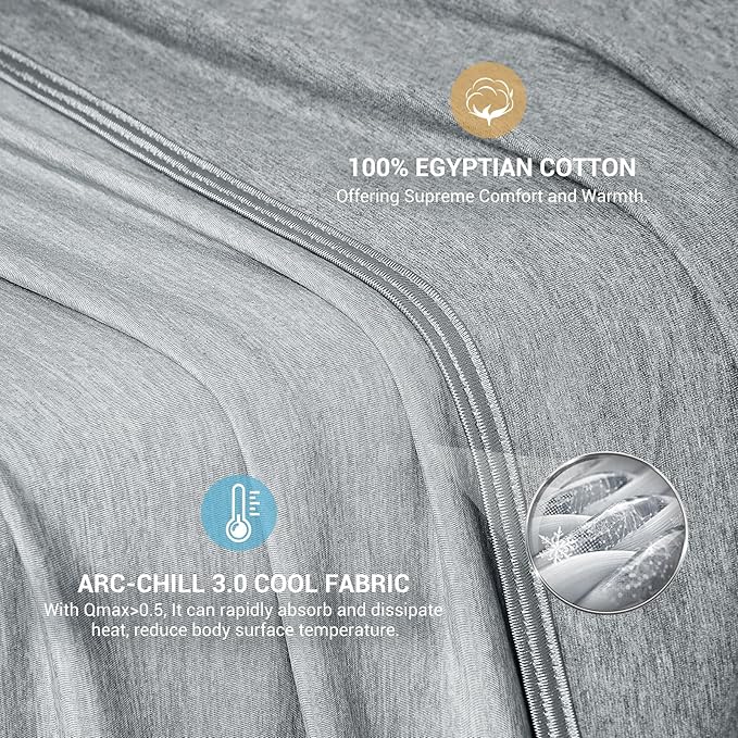 Elegear Revolutionary Cooling Blanket King Absorbs Heat to Keep Body Cool - Image 4