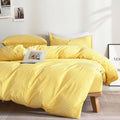 JELLYMONI 100% Natural Cotton 3pcs Striped Duvet Cover Sets, by JELLYMONI