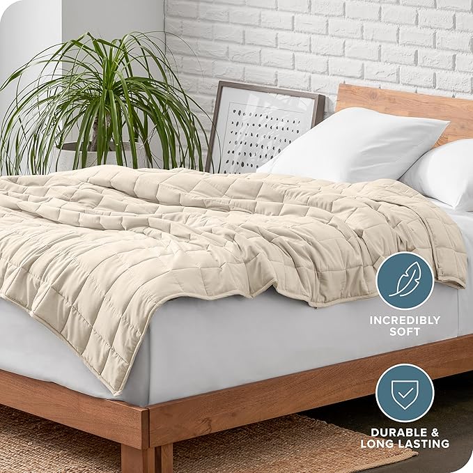 Bare Home Weighted Blanket Twin or Full Size 7lb - Image 5