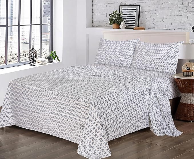 RUVANTI 100% Cotton Sheets – Full Size Percale Bedding, Cooling & Breathable - Image 8
