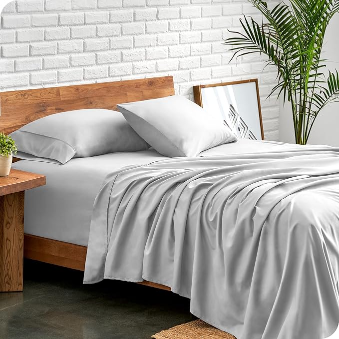 Bare Home Split Head Flex King Sheet Set - Image 3