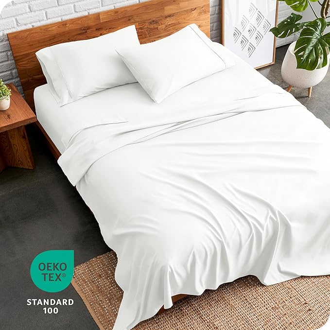 Bare Home Split California King Sheet Set - Image 8