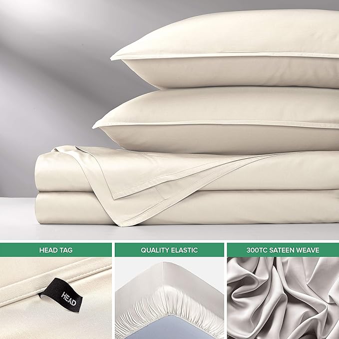 Pure Bamboo Twin XL Sheets, Genuine 100% Organic Viscose Derived from Bamboo - Image 6