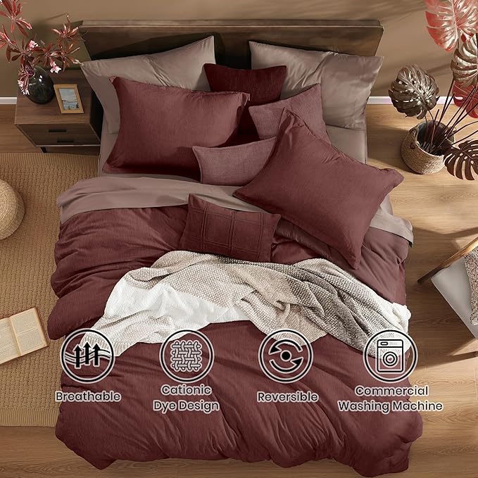Monbix Queen Comforter Set - Image 2