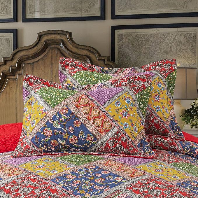 BEDIFANY Cotton Queen Quilt Set - Image 6