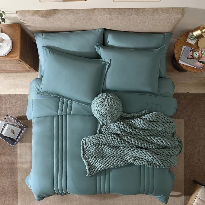 Monbix Queen Comforter Set - Image 5
