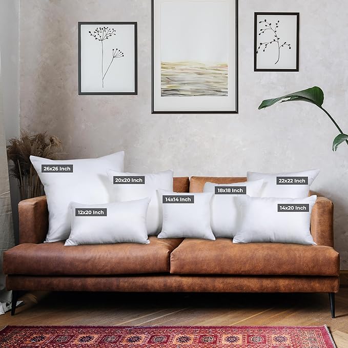 Utopia Bedding Throw Pillows – 18 x 18 Inches Down Alternative Pillows - Image 2