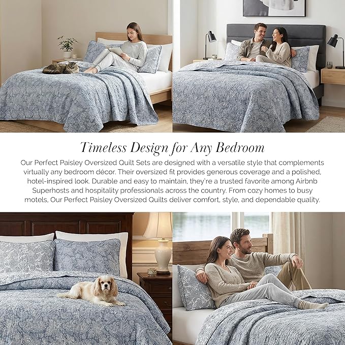 Southshore Fine Living, Inc. Twin XL Quilt Bedding Set, Dorm Bedding Essentials - Image 6