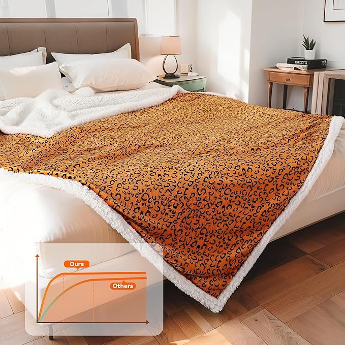 LaffyLo Electric Heated Blanket Full Size 72 x 84, Fast Heating Blanket - Image 4