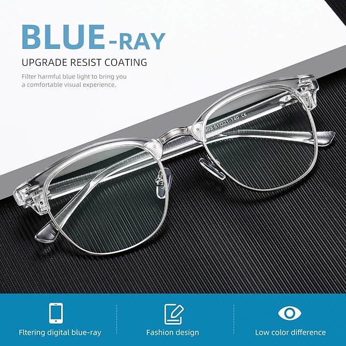 Blue Light Glasses for Woman/Men Computer Bluelight Glasses Womens/Mens - Image 5