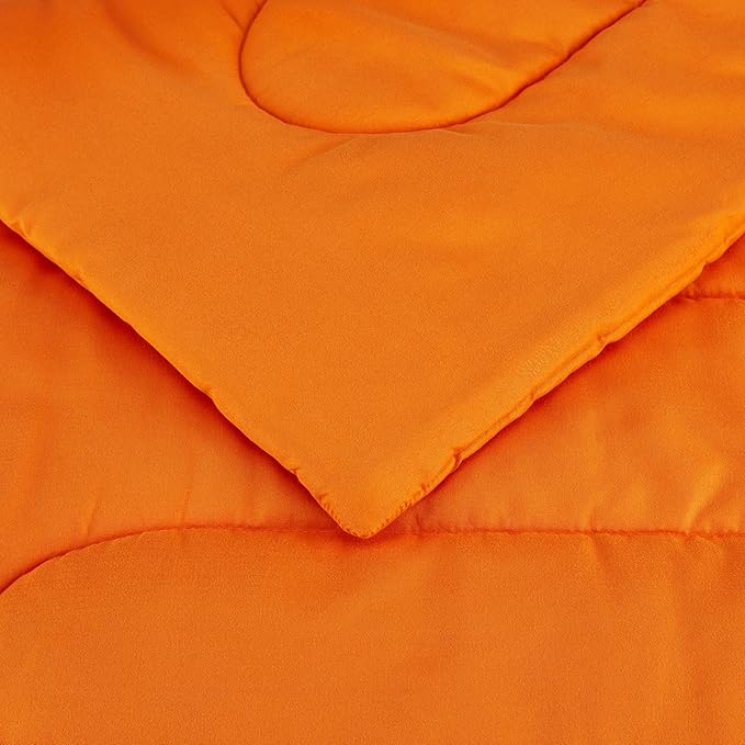 Amazon Basics 2 Piece Microfiber Kid's Comforter and Pillow Sham Set, Bright - Image 5