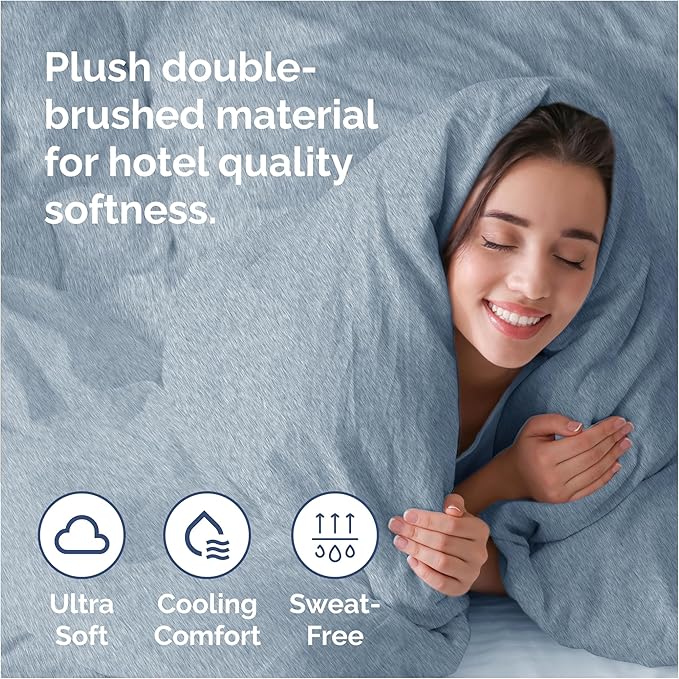 Duvet Cover Queen Size Set - Image 3