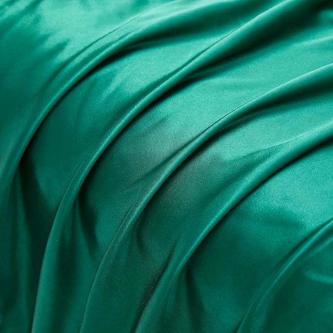 Satin Pillowcases with Zipper （20x36）, King Size Pillowcases Set of 2 - Image 4